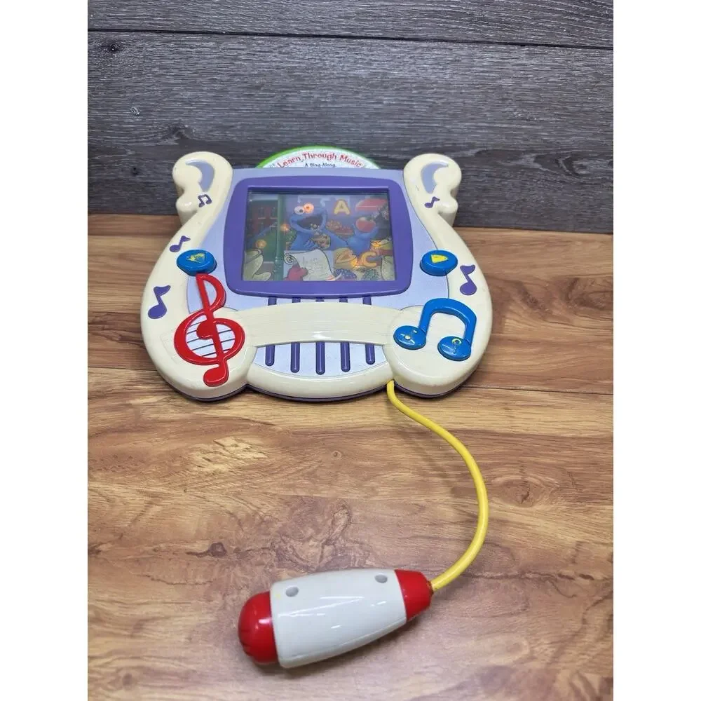 2002 Fisher Price Learn Through Music Elmo Sesame Street Mattel Music System